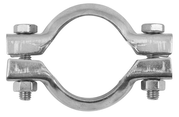 BOSAL Clamp, exhaust system Ø: 66mm 254-355  OPEL,RENAULT,FIAT,Vivaro A Kastenwagen (X83),Vivaro A Combi (X83),Vivaro A Pritsche / Fahrgestell (X83)