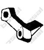 BOSAL Rubber Strip, exhaust system 255-102 VW,AUDI,FORD,Golf IV Schrägheck (1J1),Golf V Schrägheck (1K1),POLO (9N_),TOURAN (1T1, 1T2),GOLF VI (5K1)