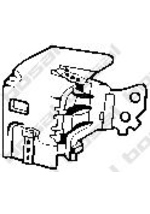 BOSAL Rubber Strip, exhaust system 255-204  RENAULT,MEGANE III Grandtour (KZ0/1),Scénic III (JZ0/1_),SCÉNIC II (JM0/1_),Megane III Schrägheck (BZ0/1_)