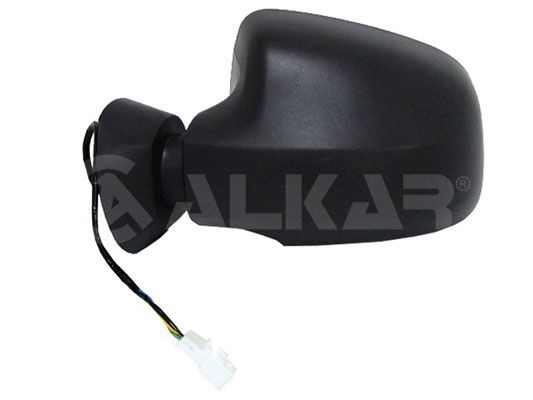ALKAR Wing mirror Left 6125594 Outside mirror,Side mirror RENAULT,DACIA,Sandero / Stepway I (BS_),DUSTER,SANDERO,LOGAN MCV (KS_),LOGAN (LS_)