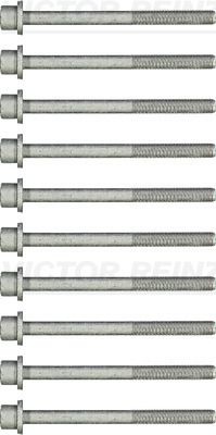 REINZ Cylinder Head Bolt Kit Female Torx 14-32037-01 Bolt Kit, cylinder head OPEL,CHEVROLET,DAEWOO,Omega B Limousine (V94),Astra F CC (T92)