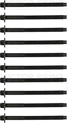 REINZ Cylinder Head Bolt Kit FORD,FIAT,PEUGEOT 14-32206-01 0204A210x,964254698010x,122988510x Bolt Kit, cylinder head 131381710x,Y60110135A10x