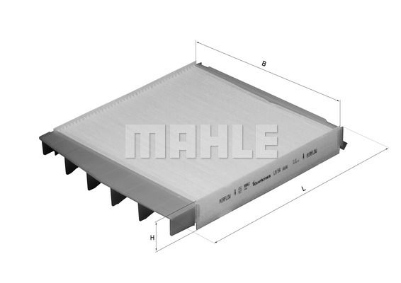 MAHLE ORIGINAL Pollen filter Particulate Filter LA 54 Filter, interior air,Cabin filter VOLVO,V70 II (285),XC90 I (275),S60 I (384),V70 I (875, 876)