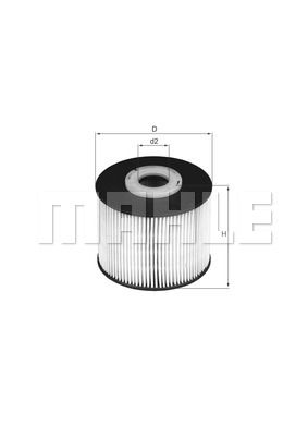 MAHLE ORIGINAL Fuel Filter FORD,FIAT,PEUGEOT KX 331D 1611659180,190191,1906A7  9813802280,1906A7,1611659180,190191,1906A7,9813802280,0009467637280