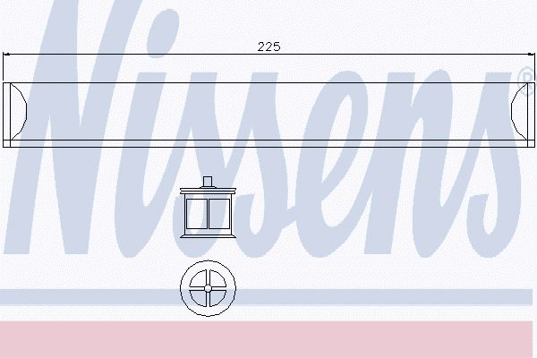 NISSENS Receiver Drier OPEL,PEUGEOT,CITROËN 95404 6455CF,6455EH,FD00015 AC Dryer,Air Conditioning Dryer,Dryer, air conditioning 6455CF,6455EH,6455CF