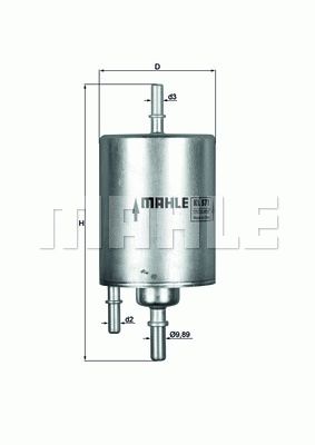 MAHLE ORIGINAL Fuel Filter AUDI,SEAT,LAMBORGHINI KL 571 420201511,4F0201511A,4F0201511C 4F0201511E,420201511,4F0201511A,4F0201511C,4F0201511E