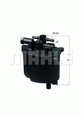 MAHLE ORIGINAL Fuel Filter FORD,FIAT,PEUGEOT KL 581 1611659080,190183,9800032780 9656937180,9656937180,1427928,6G9Q9155AA,AJ811141,9656937180,190183