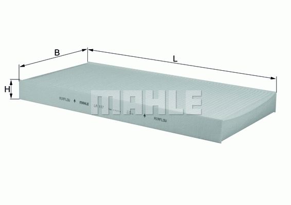 MAHLE ORIGINAL Pollen filter VW,AUDI,MERCEDES-BENZ LA 117 93172129,93172299,90535131 93397033,96335719,2S6016N619AA,09201440,90535131,9201440,93172299