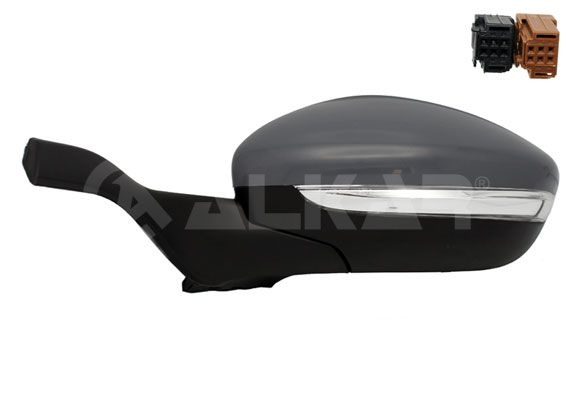 Peugeot Left Outside Mirror Complete 6149296 Alkar