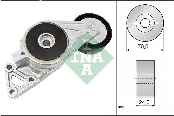 INA Tensioner Lever, v-ribbed belt VW,AUDI,SKODA 533 0076 30 06A903315D,06A903315E,06A903315F  1122523,YM216K254AA,06A903315D,06A903315E,06A903315F