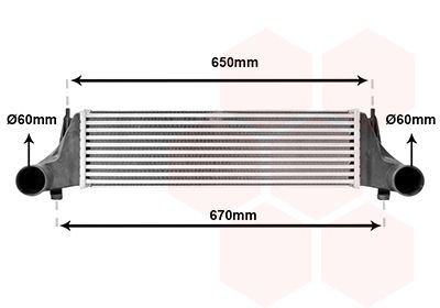 Intercooler, Charger 06004576 International Radiators