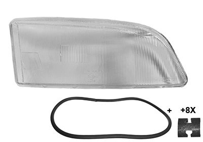 Headlight Glass Right 5950978 Van Wezel