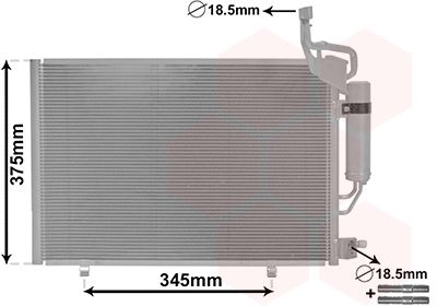 Condenser, air conditioning 18015705 International Radiators Plus