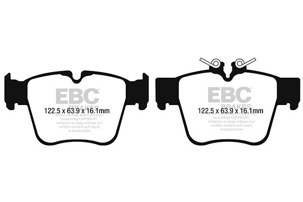 Brake Pad Set, disc brake Redstuff