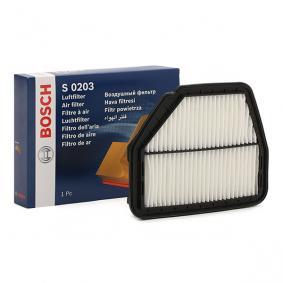 BOSCH Air filter OPEL,CHEVROLET,VAUXHALL F 026 400 203 22745823,96628890,96628890 Engine air filter,Engine filter 95316361,96628890,96628890,22745823