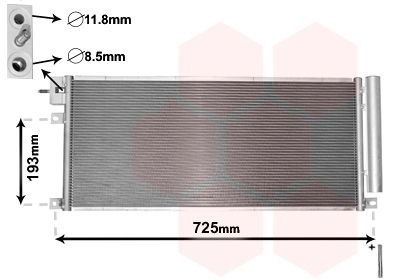 Kondensor klimatanlaggning IR PLUS 37005634 International Radiators Plus