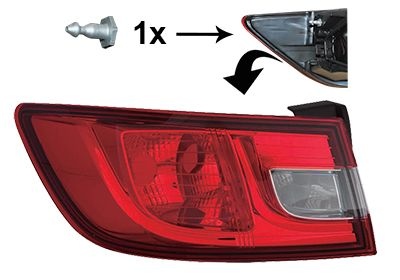 Combination Rearlight 4373931 Van Wezel