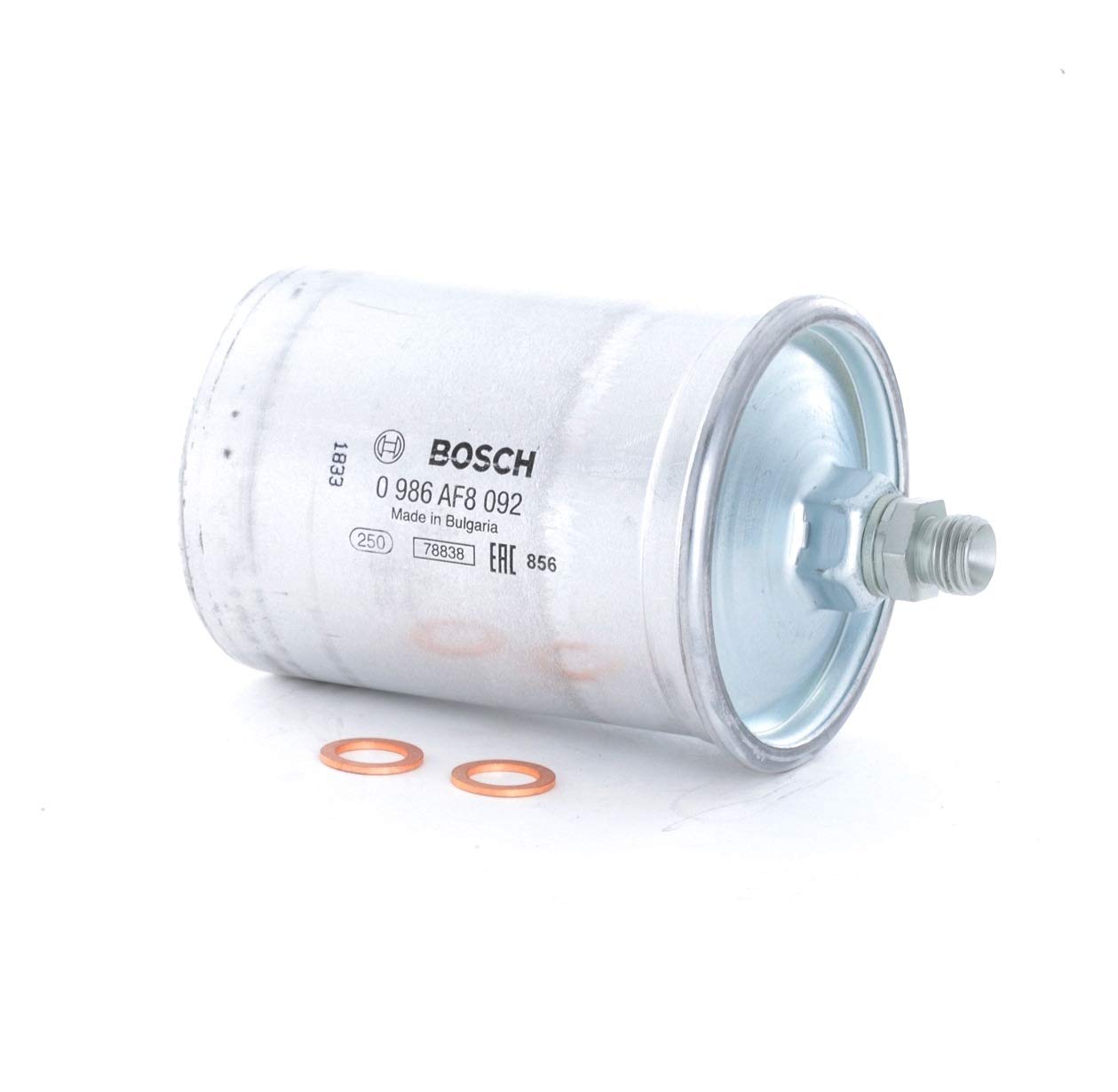 BOSCH Fuel Filter In-Line Filter 0 986 AF8 092  MERCEDES-BENZ,PUCH,FERRARI,190 (W201),Stufenheck (W124),C-Klasse Limousine (W202),Stufenheck (W123)