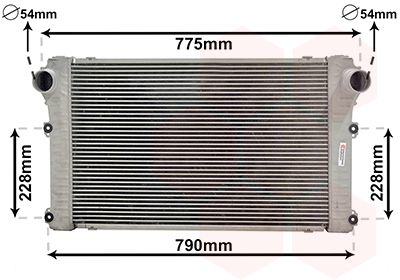 Intercooler, charger 53014700 International Radiators