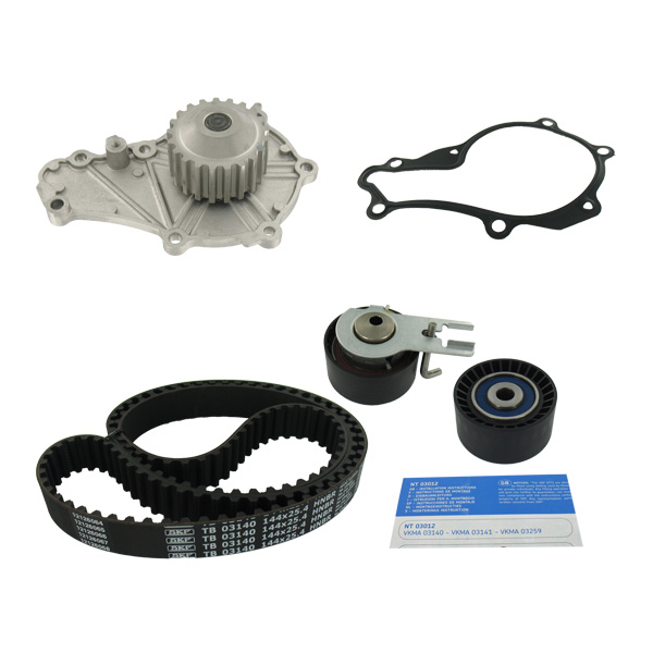 SKF Water Pump + Timing Belt Kit FORD,PEUGEOT,TOYOTA VKMC 03140 0516A3,0516L5,0816E4  0816E7,082988,083048,1201F9,1201G8,1609417380,1609524980,1145947