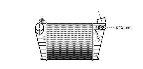 VAN WEZEL Intercooler VW,SKODA,SEAT 58004200 1J0145803G,1J0145803S,1J0145803T Turbo Intercooler,Intercooler, charger 1J0145803G,1J0145803S,1J0145803T