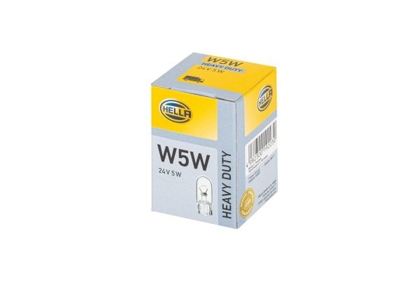Hella Heavy Duty W5W 24V5W
