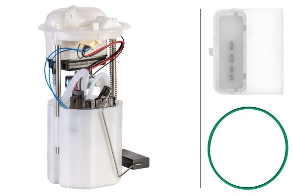 HELLA Fuel Feed Unit Electric 8TF 358 106-011 FIAT,PANDA (169),500 (312),500 C (312)