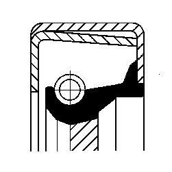 Shaft Seal, manual transmission