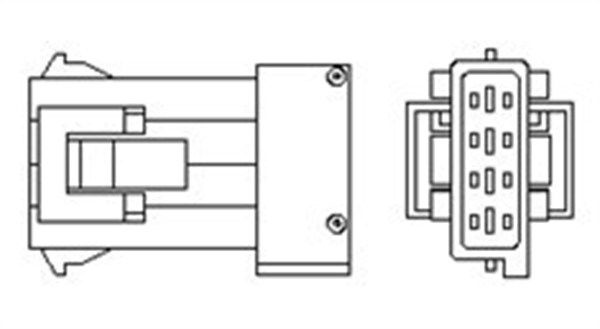 MAGNETI MARELLI Lambda sensor 466016355043 Oxygen sensor,O2 sensor FIAT,PEUGEOT,CITROËN,QUBO (225),FIORINO Kasten/Kombi (225),206 Schrägheck (2A/C)