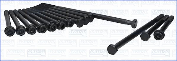 AJUSA Cylinder Head Bolt Kit Quantity: 2 81019600 Bolt Kit, cylinder head RENAULT,JEEP,ESPACE II (J/S63_),TRAFIC Kasten (TXX),ESPACE I (J11_)