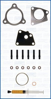 AJUSA Mounting Kit, charger with gaskets/seals JTC11493 VW,AUDI,Touareg (7LA, 7L6, 7L7),Phaeton (3D1, 3D2, 3D3, 3D4, 3D6, 3D7, 3D8, 3D9)