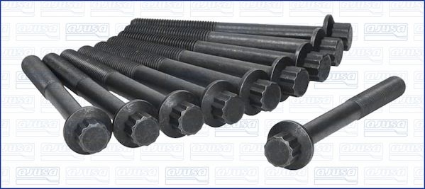 Bultsats topplock
