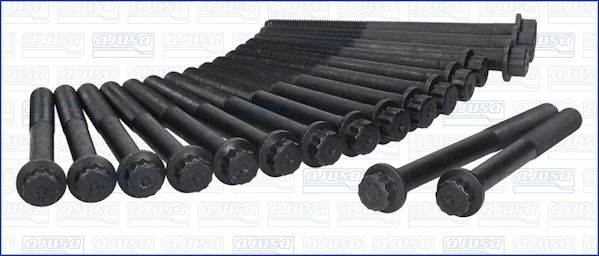 Bultsats topplock