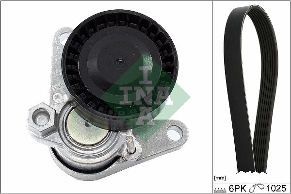 INA V-ribbed belt set VW,AUDI,SKODA 529 0167 10 04L260849AB,04L260849C,04L260849L 04L903315A,04L903315B,04L903315C,04L903315D,04L903315F,04L903315G