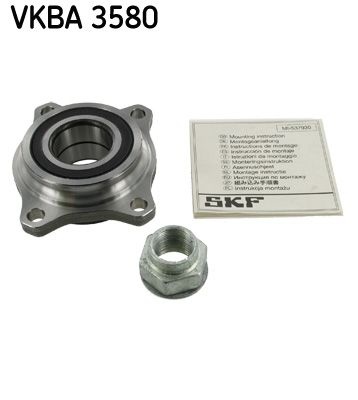 SKF Wheel bearing kit with integrated ABS sensor VKBA 3580 Wheel hub bearing,Wheel bearing ALFA ROMEO,147 (937)