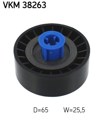 SKF Idler Pulley VKM 38263 Guide Pulley,Deflection Pulley MERCEDES-BENZ,E-Klasse Limousine (W211),C-Klasse Limousine (W204),C-Klasse T-modell (S204)