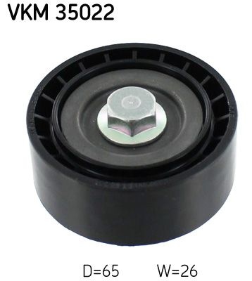SKF Idler Pulley OPEL,CHEVROLET,VAUXHALL VKM 35022 55565572,1854164,55565572 Guide Pulley,Deflection Pulley,Deflection/Guide Pulley, v-ribbed belt