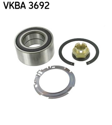 SKF Wheel bearing kit with integrated ABS sensor VKBA 3692 Wheel hub bearing,Wheel bearing MERCEDES-BENZ,RENAULT,CITAN Kasten (415)