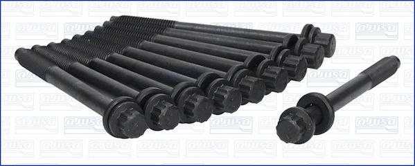 Bultsats topplock