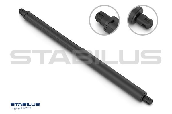 STABILUS Tailgate strut Eject Force: 710N 322175 Gas spring, boot- / cargo area,Boot struts BMW,X5 (E70)
