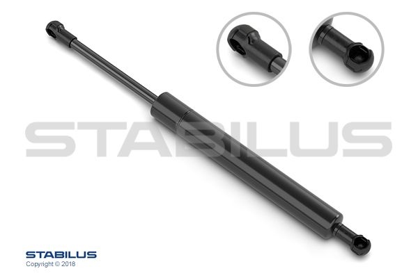 STABILUS Tailgate strut Eject Force: 830N 016533 Gas spring, boot- / cargo area,Boot struts NISSAN,Pathfinder III (R51)