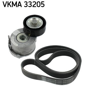 SKF V-ribbed belt set FIAT,PEUGEOT,TOYOTA VKMA 33205 55566905,1611278380,1611425780 5750YX,5751H8,1611425780,1683646,1768088,9M5Q6A228BA,9M5Q6A228BB