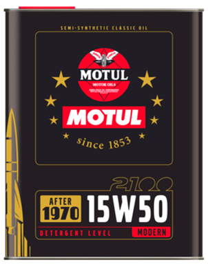 MOTUL Engine oil 15W-50, Capacity: 2l, Part Synthetic Oil 104512