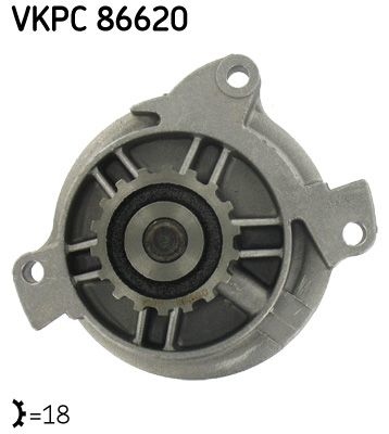 Vattenpump VKPC 86620 SKF