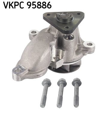 SKF Water pump for V-ribbed belt use VKPC 95886 Engine water pump,Water pump for engine HYUNDAI,KIA,ix35 (LM, EL, ELH),Tucson (TL, TLE),i30 (FD)