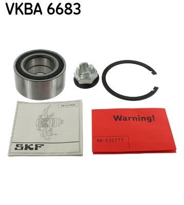 SKF Wheel bearing kit with integrated ABS sensor VKBA 6683 Wheel hub bearing,Wheel bearing RENAULT,MEGANE III Grandtour (KZ0/1),Scénic III (JZ0/1_)