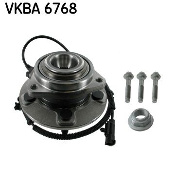 SKF Wheel bearing kit with integrated ABS sensor VKBA 6768 Wheel hub bearing,Wheel bearing JEEP,GRAND CHEROKEE III (WH, WK),Commander (XK, XH)