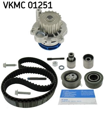 SKF Water Pump + Timing Belt Kit VW,AUDI,SKODA VKMC 01251 038109119M,038109119R,038109243  038109243D,038109243F,038109243G,038109243H,038109243N
