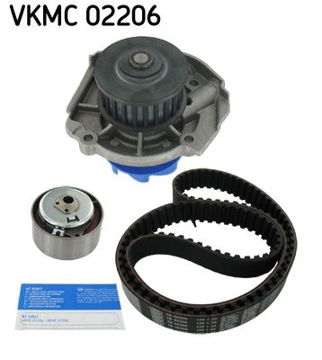 SKF Water Pump + Timing Belt Kit Number of Teeth: 129 VKMC 02206 FIAT,LANCIA,GRANDE PUNTO (199),PANDA (169),500 (312),PUNTO (188),Doblo Cargo (223_)