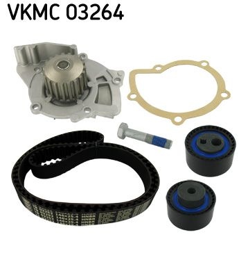 SKF Water Pump + Timing Belt Kit FIAT,PEUGEOT,CITROËN VKMC 03264 051660,0516A4,0816A6 0829C3,0829C4,1201E8,1609402180,1609524480,1609402180,1232499